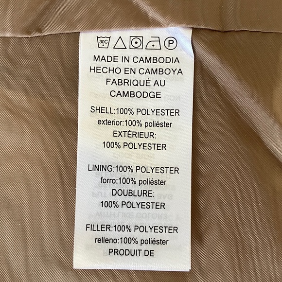 Michael Kors Tan Puffer Vest - Picture 6 of 6